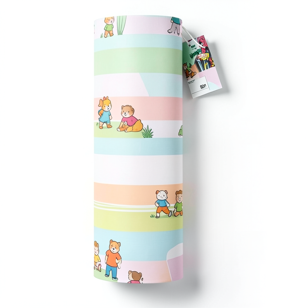 British Wall Covering Youth & Children 10m x 0.53m Multicolor, Model 70265