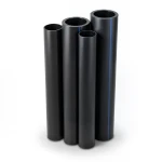 مواسير HDPE PE 63 ضغط 15.9 بار قطر 280 مم سمك 38.3 مم أسود