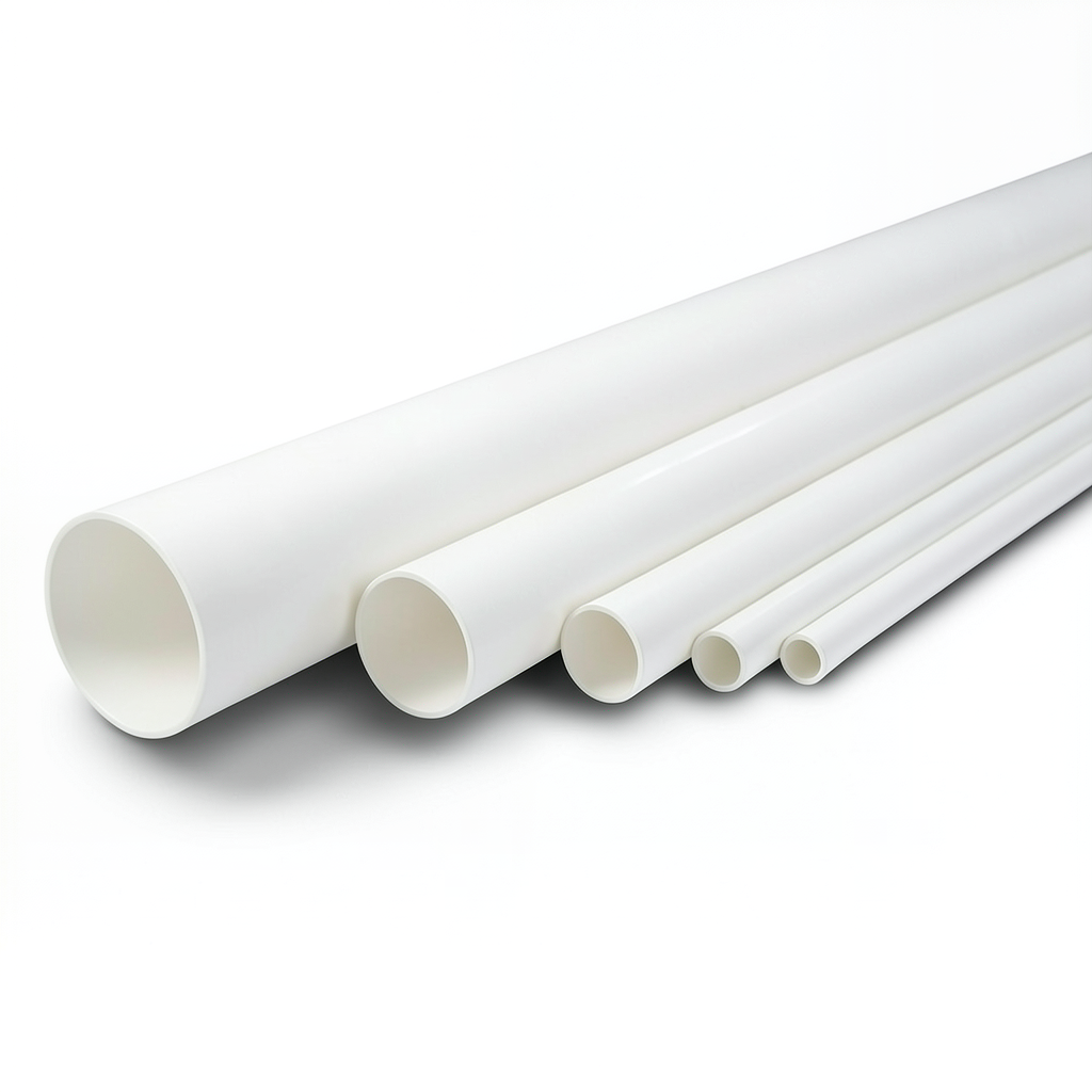 UPVC Pipes Nominal Pressure 17.2 Bar Outside Diameter 1 inch Thickness 1.96 mm White Colour