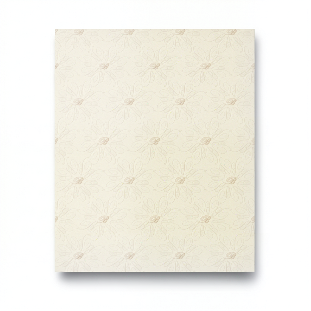 ورق جداري ايطالي مقاس 10m×0.73m، لون كريمي، موديل 27027