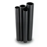 مواسير HDPE الراجحي PE 63 ضغط 15.9 بار قطر خارجي 400 مم سمك 54.7 مم لون أسود