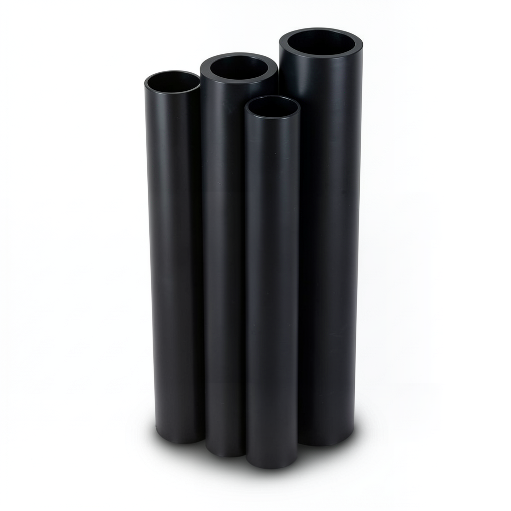 Al-Rajhi HDPE Pipes PE 63 Pressure 15.9 Bar Diameter 500 mm Thickness 68.3 mm Black