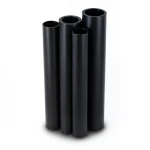 مواسير HDPE الراجحي PE 63 ضغط 15.9 بار قطر خارجي 500 مم سمك 68.3 مم لون أسود