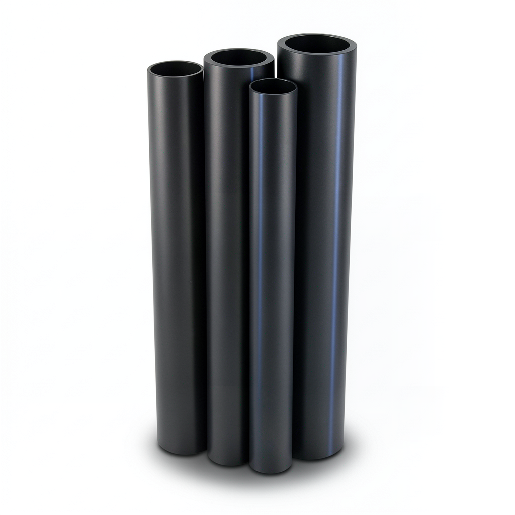 Al-Rajhi HDPE Pipes PE 100 Pressure 16 Bar Outside Diameter 280 mm Thickness 25.4 mm Black