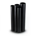 مواسير HDPE PE 80 ضغط 12.5 بار قطر خارجي 140 مم سمك 12.7 مم لون أسود