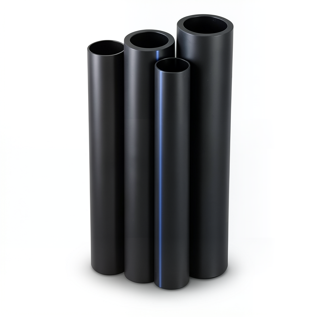 Al-Rajhi HDPE Pipes PE 63 Pressure 15.9 Bar Diameter 160 mm Thickness 21.9 mm Black