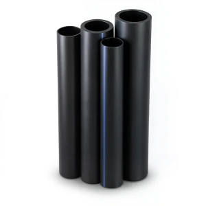 Al-Rajhi HDPE Pipes PE 63 Pressure 15.9 Bar Diameter 160 mm Thickness 21.9 mm Black