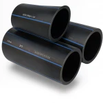 SPS HDPE Pipes  PE 100 Pressure 6 Bar Outside Diameter 500 mm Thickness 19.1 mm Color Black