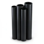 مواسير HDPE الراجحي PE 63 ضغط 15.9 بار قطر خارجي 200 مم سمك 27.4 مم لون أسود