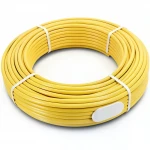 أنابيب HDPE الراجحي  PE 80 ضغط 8 بار قطر خارجي 25 مم سمك 3 مم لون أصفر 