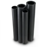مواسير HDPE الراجحي PE 63 ضغط 15.9 بار قطر خارجي 250 مم سمك 34.2 مم لون أسود