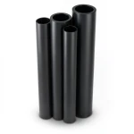 مواسير HDPE PE 100 ضغط 16 بار قطر خارجي 160 مم سمك 14.6 مم لون أسود