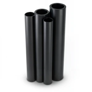 مواسير HDPE PE 100 ضغط 16 بار قطر خارجي 160 مم سمك 14.6 مم لون أسود