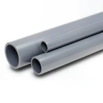 مواسير UPVC مقاس 5 إنش سمك 2.6 مم لون رمادي