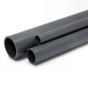 UPVC Pipes 6 Inch Nominal Pressure 12 Bar Thickness 8.8 mm Dark Gray