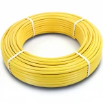أنابيب HDPE الراجحي  PE 100 ضغط 10 بار قطر خارجي 40 مم سمك 3.7 مم لون أصفر 