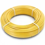 أنابيب HDPE الراجحي  PE 80 ضغط 8 بار قطر خارجي 32 مم سمك 3 مم لون أصفر 