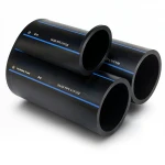 مواسير HDPE  انظمة الأنابيب السعودى PE 100 ضغط 10 بار قطر خارجي 560 مم سمك 33.2 مم لون اسود