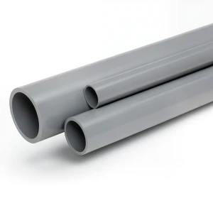 UPVC Pipes Outside Diameter 200 mm Thickness 4.5 mm Gray