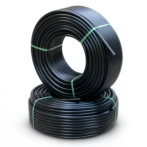 Al-Rajhi HDPE Pipes PE 63 Pressure 15.9 Bar Diameter 40 mm Thickness 5.5 mm Black