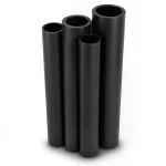 مواسير HDPE PE 80 ضغط 12.5 بار قطر خارجي 200 مم سمك 18.2 مم لون أسود