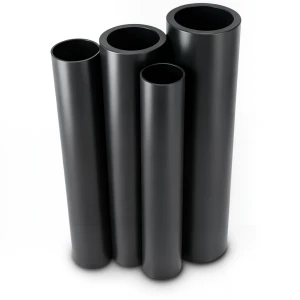 Al-Rajhi HDPE Pipes PE 80 Pressure 12.5 Bar Outside Diameter 225 mm Thickness 20.5 mm Black