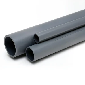 UPVC Pipes Nominal Pressure 6 Bar Size 5 Inch Thickness 3.8 mm Dark Gray