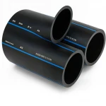 أنابيب HDPE السعودي  PE 100 ضغط 10 بار قطر خارجي 630 مم سمك 37.4 مم لون اسود