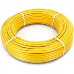 Al-Rajhi  HDPE Pipes PE 100 Pressure 10 Bar Outside Diameter 50 mm Thickness 4.6 mm Color Yellow