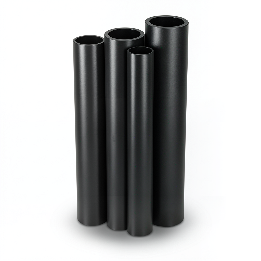 HDPE Pipes PE 100 Pressure 16 Bar Outside Diameter 315 mm Thickness 28.6 mm Black