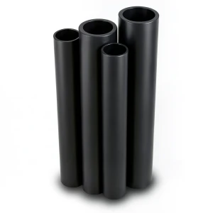 مواسير HDPE الراجحي PE 100 ضغط 16 بار قطر خارجي 355 مم سمك 32.2 مم لون أسود