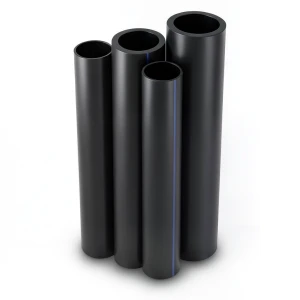 HDPE Pipes PE 100 Pressure 16 Bar 400 mm Diameter 36.3 mm Thickness Black
