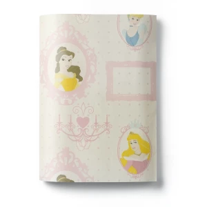 British Youth and Children Wallpaper 10m x 0.53m Pale Beige Pink