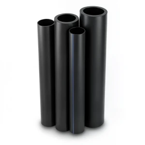 مواسير HDPE PE 100 ضغط 16 بار قطر خارجي 450 مم سمك 40.9 مم لون أسود