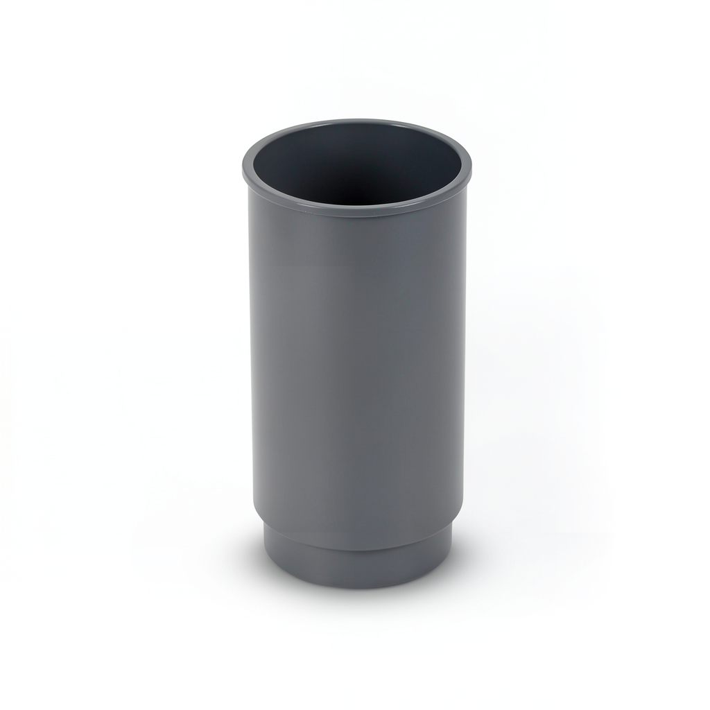UPVC Pipes 6 Inch Nominal Pressure 15 Bar Thickness 10.8 mm Dark Gray