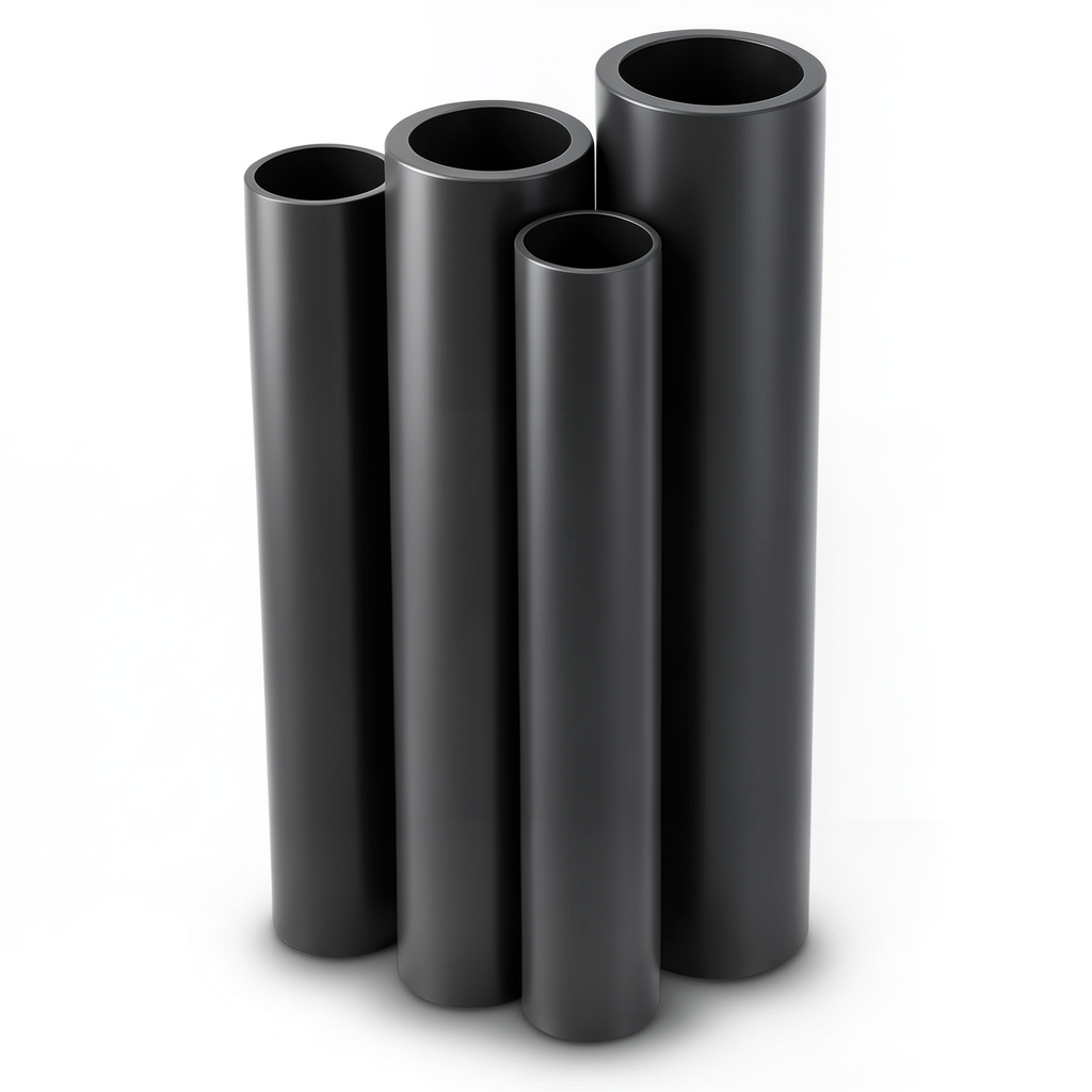 Al-Rajhi HDPE Pipes PE 100 Pressure 16 Bar Outside Diameter 500 mm Thickness 45.4 mm Black