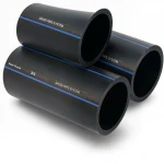 SPS HDPE Pipes  PE 100 Pressure 16 Bar Outside Diameter 500 mm Thickness 45.4 mm Color Black