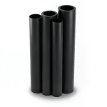 مواسير HDPE الراجحي PE 100 ضغط 16 بار قطر 630 مم سمك 57.2 مم أسود