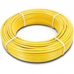Al-Rajhi HDPE Pipes PE 80 Pressure 8 Bar Outside Diameter 50 mm Thickness 4.6 mm Color Yellow