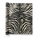 Italian Wall Decoration, size 10.05 m x 1.06 m, Black with Beige, Model TCW007TCAI9UZ003