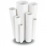 UPVC Pipes Modern Technology Nominal Pressure 4 Bar Outside Diameter 160 mm Thickness 3.2 mm White Colour