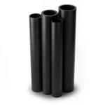 أنابيب HDPE PE 100 ضغط 16 بار قطر خارجي 900 مم سمك 81.7 مم لون أسود
