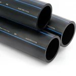 أنابيب HDPE السعودي PE 100 ضغط 6 بار قطر خارجي 560 مم سمك 21.4 مم لون اسود