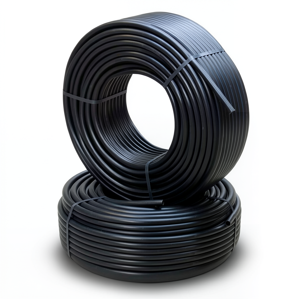 Al-Rajhi HDPE Pipes PE 63 Pressure 15.9 Bar Diameter 40 mm Thickness 5.5 mm Black