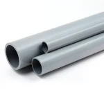 UPVC Pipes 5 Inch Thickness 2.6 mm Gray Color