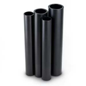 HDPE Pipes PE 80 Pressure 12.5 Bar Outside Diameter 200 mm Thickness 18.2 mm Black