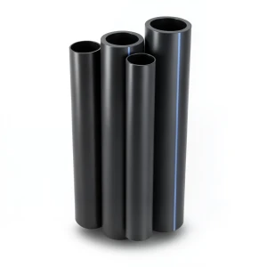 مواسير HDPE PE 100 ضغط 16 بار قطر خارجي 200 مم سمك 18.2 مم لون أسود