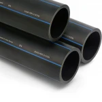 مواسير HDPE من انظمة الأنابيب السعودى PE 100 ضغط 1 بار قطر خارجي 560 مم سمك 50.8 مم لون اسود