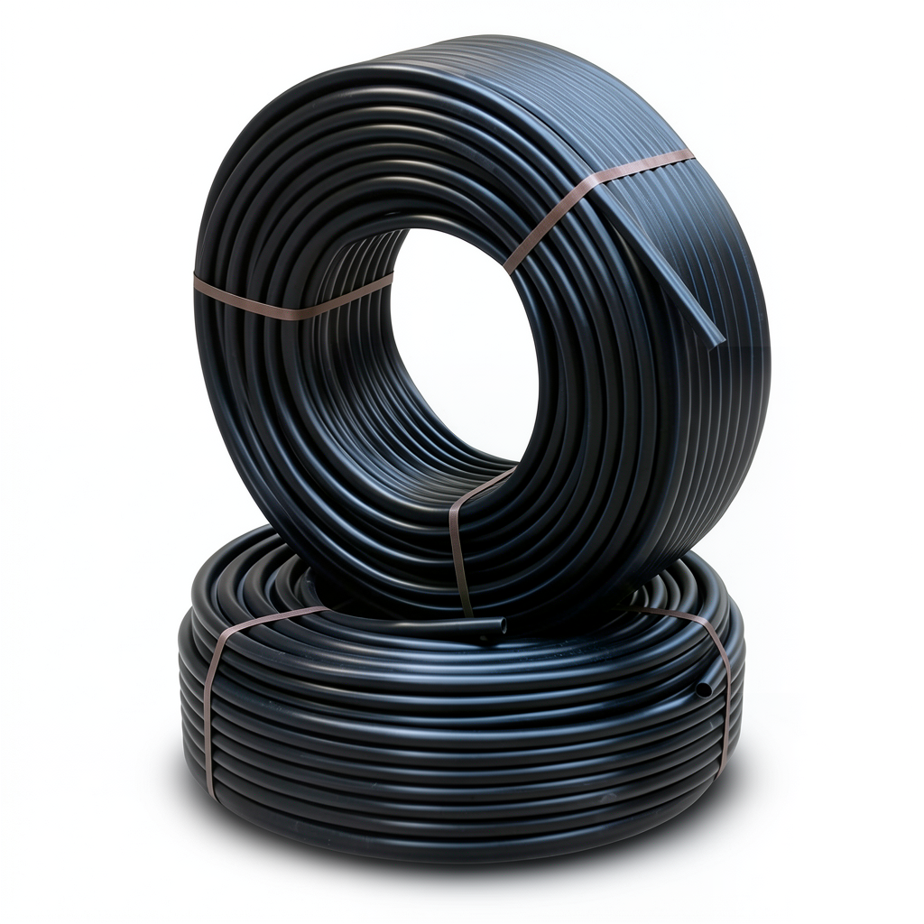 Al-Rajhi HDPE Pipes PE 63 Pressure 15.9 Bar Diameter 63 mm Thickness 8.6 mm Black