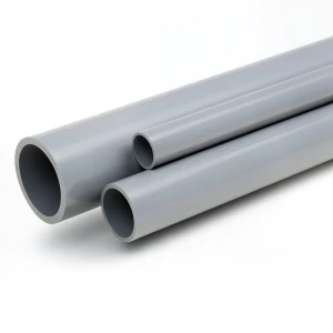 مواسير UPVC مقاس 6 إنش سمك 3.1 مم لون رمادي